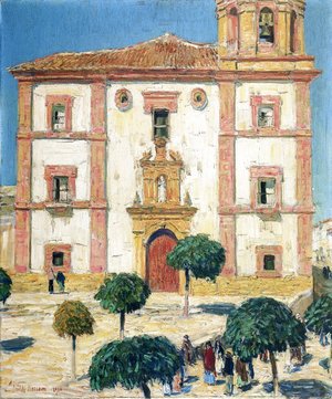 Frederick Childe Hassam - Cathedral at Ronda