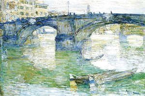 Frederick Childe Hassam - Ponte Santa Trinita