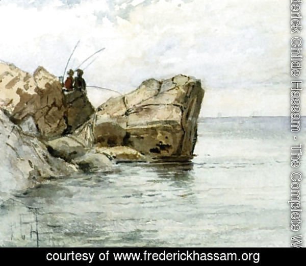 Frederick Childe Hassam - Young Fishermen