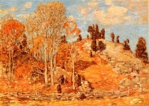 Frederick Childe Hassam - The Cedar Lot, Old Lyme