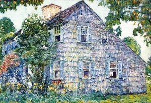 Frederick Childe Hassam - Old House, East Hampton