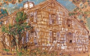 Frederick Childe Hassam - Home Sweet Home Cottage