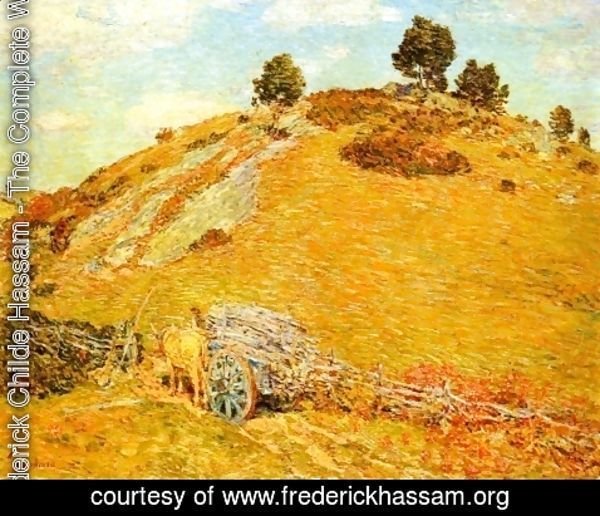 Frederick Childe Hassam - Bornero Hill Old Lyme Connecticut
