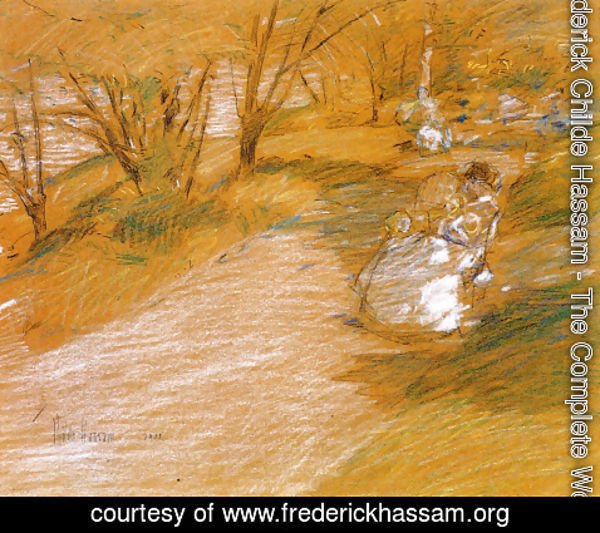 Frederick Childe Hassam - In the Park