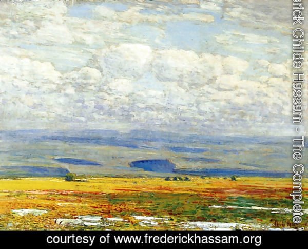 Frederick Childe Hassam - Oregon Landscape