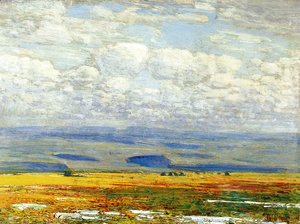 Frederick Childe Hassam - Oregon Landscape