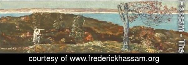 Frederick Childe Hassam - The Pepperidge Tree (Pan)