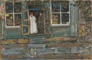 Frederick Childe Hassam - Grocery Store, Phoenecia