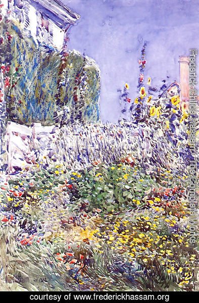 Frederick Childe Hassam - Dexter's Garden
